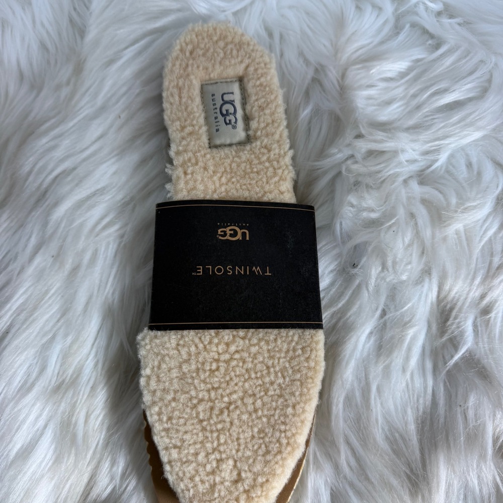 UGG Australia Twinsole Replacement Sheepskin Wool Insoles Cream White New